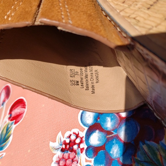 Sam Edelman Suede Ranger Wedge Sandals Size 9 - Picture 11 of 16